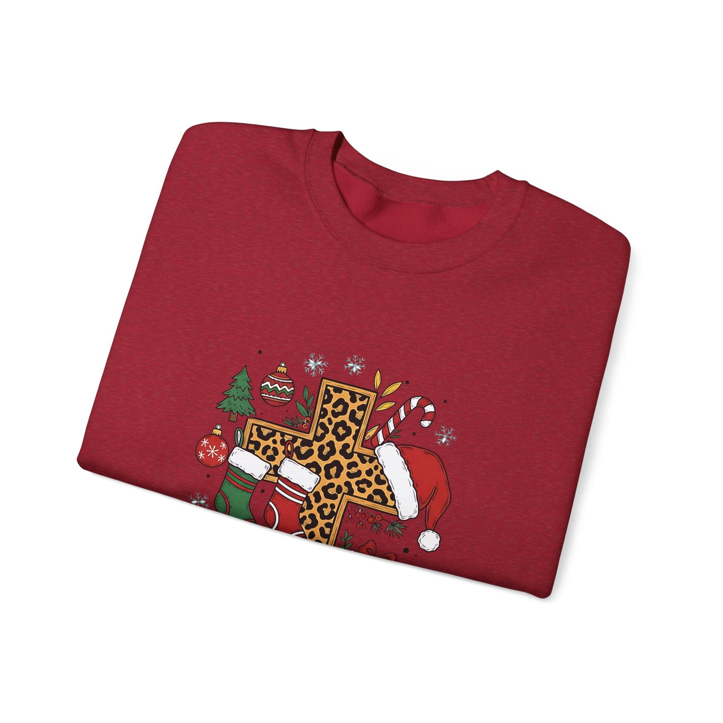 Christian Christmas Sweatshirt | Christmas Gift | Unisex Sweatshirt