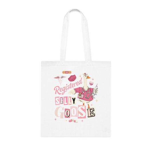Nurse Tote Bag | Funny Nurse Canvas Tote for Work | Cotton Tote