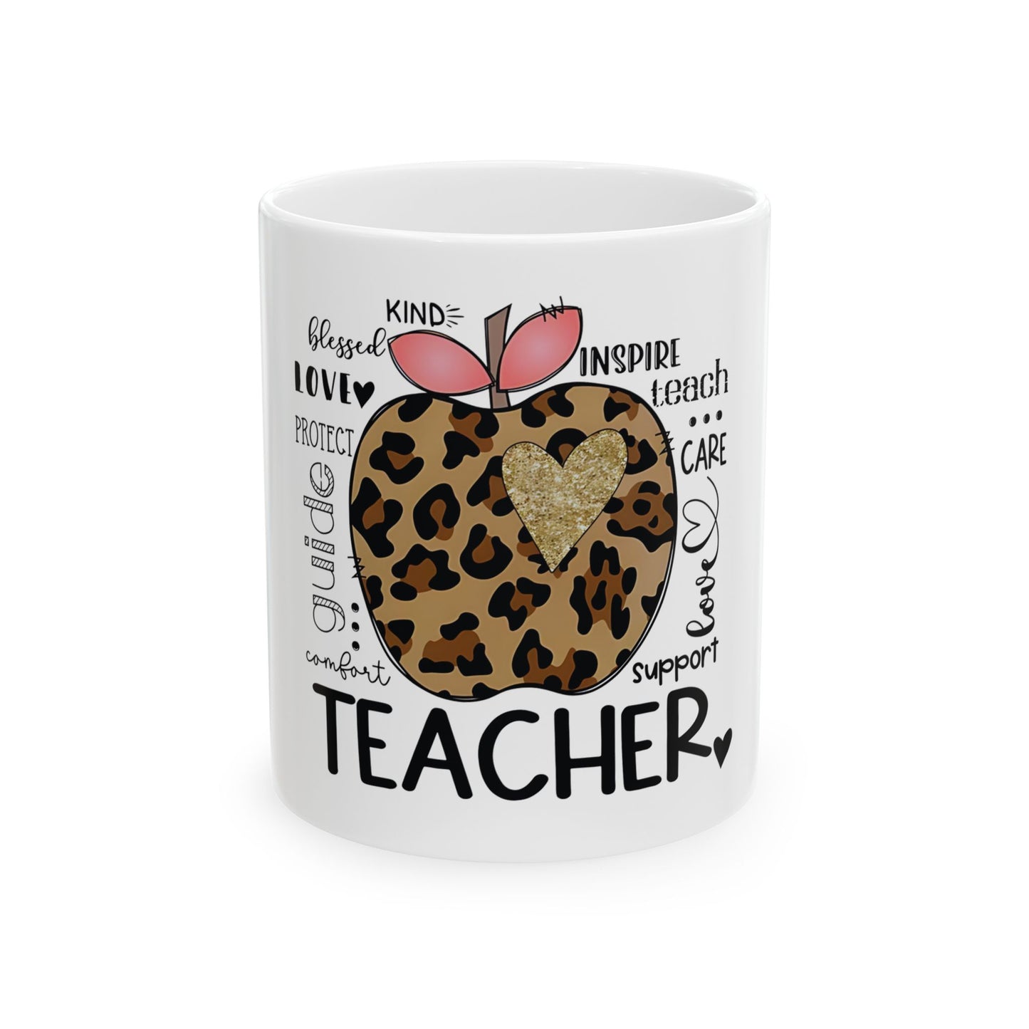 Cute Teacher Coffee Mug | Teacher Appreciation Gift | Inspirational Classroom Ceramic Cup | Ceramic Mug | 11oz | 15oz