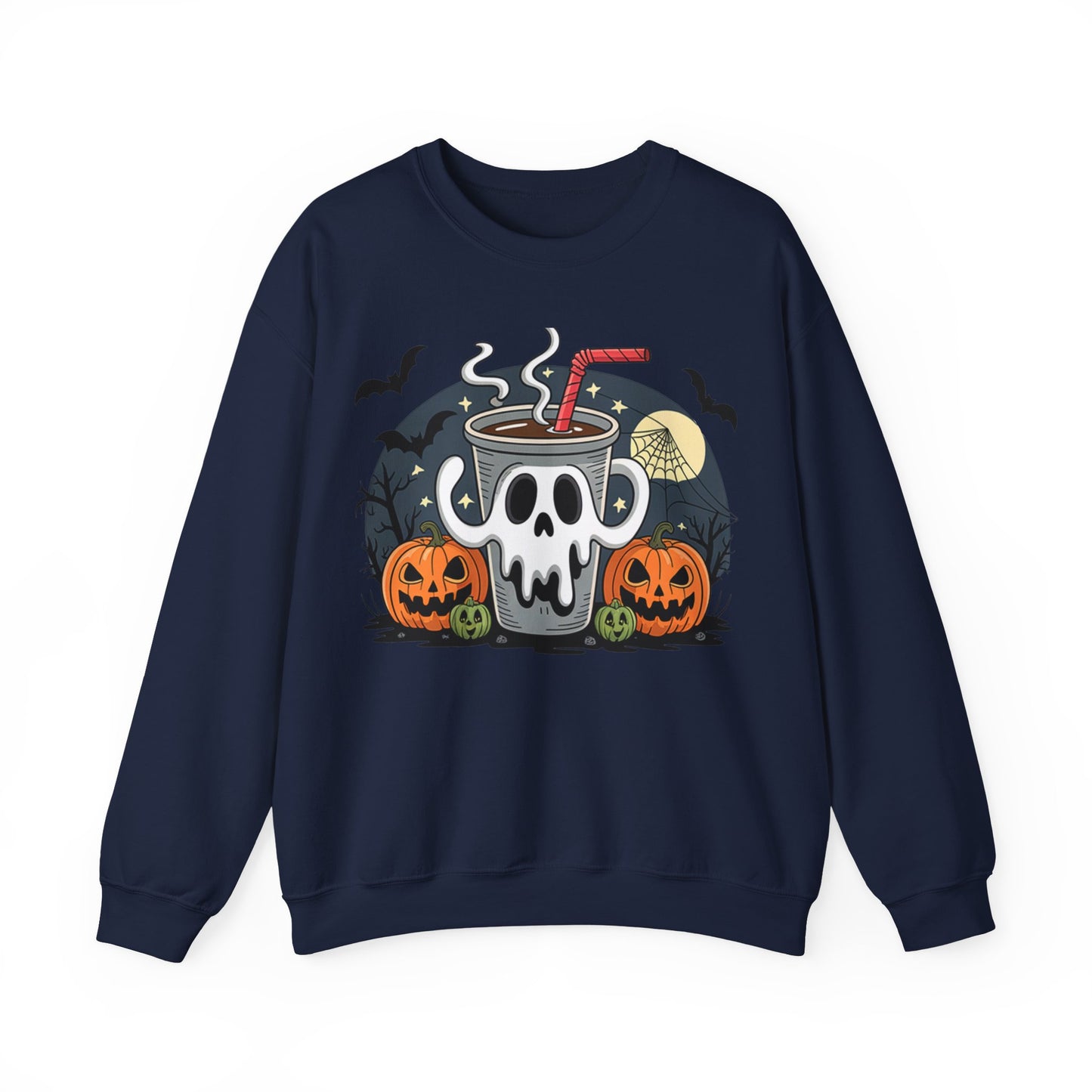 Spooky Sweatshirt | Halloween Sweatshirt | Ghost Sweatshirt | Autumn Sweatshirt | Fall Sweatshirt | Vintage Sweatshirt| Retro Sweatshirt