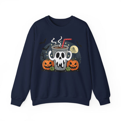 Spooky Sweatshirt | Halloween Sweatshirt | Ghost Sweatshirt | Autumn Sweatshirt | Fall Sweatshirt | Vintage Sweatshirt| Retro Sweatshirt