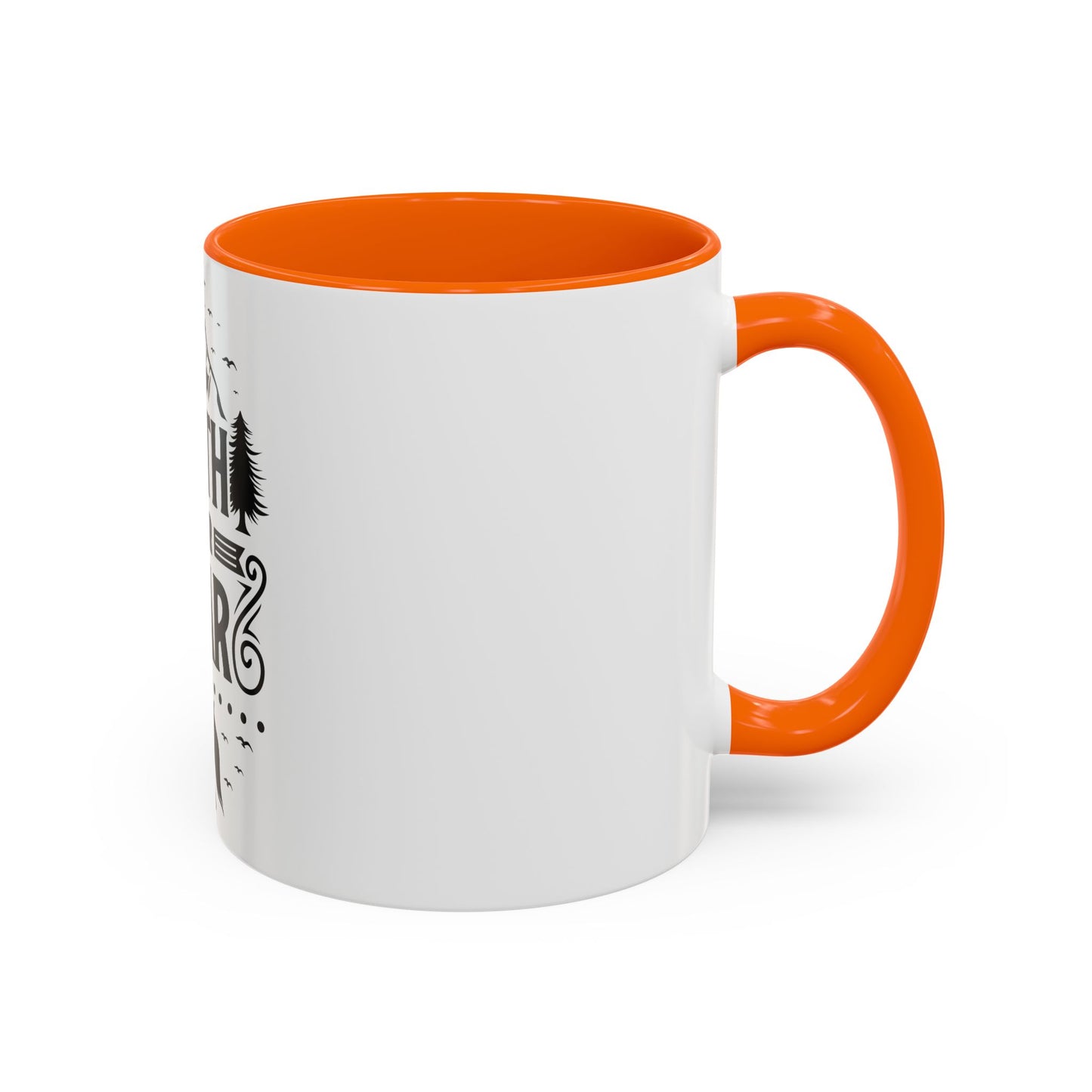 Faith Over Fear Mug | Inspirational Coffee Cup | Motivational Gift | Christian Mug | Positive Quote Drinkware | Accent Coffee Mug  | 11oz | 15oz