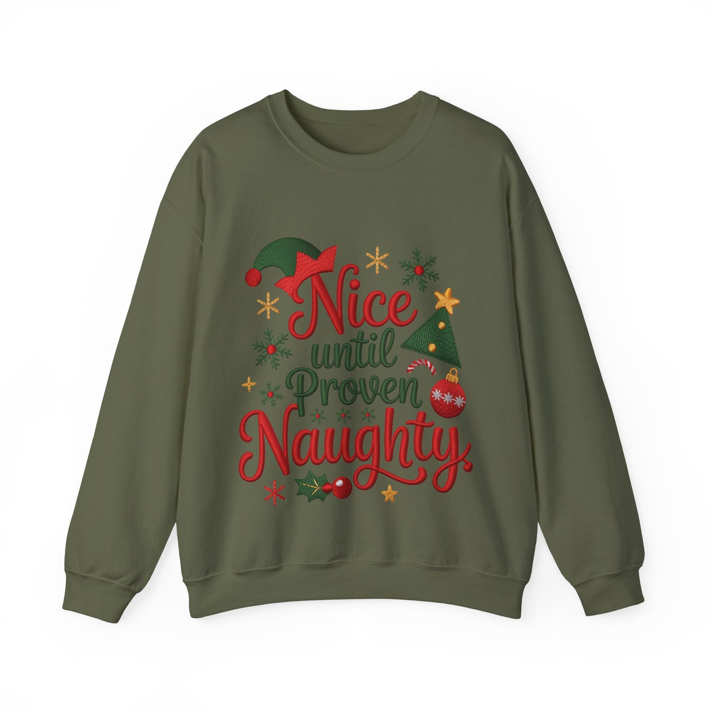 Christmas Sweatshirt  | Unisex Funny Holiday Crewneck | Matching Christmas Couple Sweatshirt