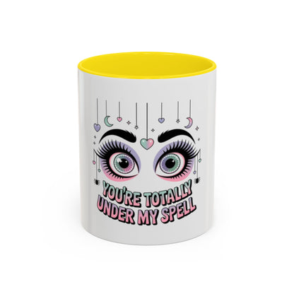 Cute Halloween Coffee Mug | Witchy Ceramic Cup | Spooky Girly Gift | Accent Coffee Mug | 11oz