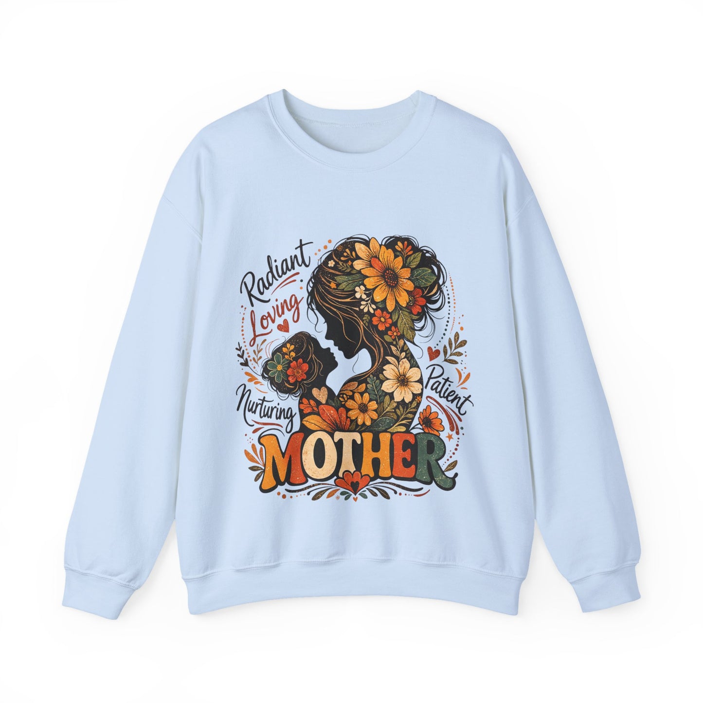 Mother Floral Sweatshirt | Cozy Mom Crewneck | Vintage Motherhood Sweatshirt