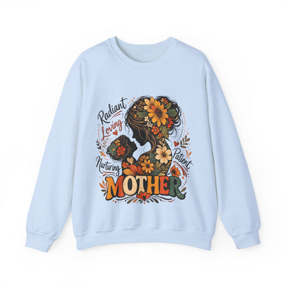 Mother Floral Sweatshirt | Cozy Mom Crewneck | Vintage Motherhood Sweatshirt