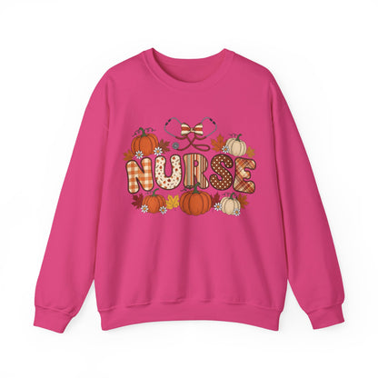 Nurse | Halloween Sweatshirt | Ghost Sweatshirt | Fall Sweatshirt | Pumpkin Sweatshirt | Cozy Sweatshirt | Halloween Top | Halloween Party