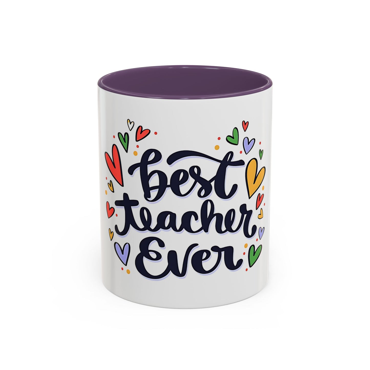 Teacher Appreciation Coffee Mug | Cute Gift for Teachers | Classroom Ceramic Cup | Accent Coffee Mug | 11oz | 15oz