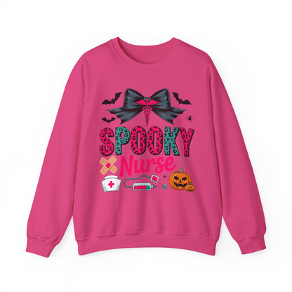Nurse | Halloween Sweatshirt | Ghost Sweatshirt | Fall Sweatshirt | Pumpkin Sweatshirt | Cozy Sweatshirt | Halloween Top | Halloween Party