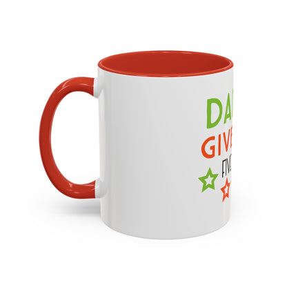 Coffee Cup | Dad I Will Give You Five Stars Mug | Funny Dad Gift | Father’s Day Mug | Cute Gift for Dad from Kids | Dad Coffee Mug