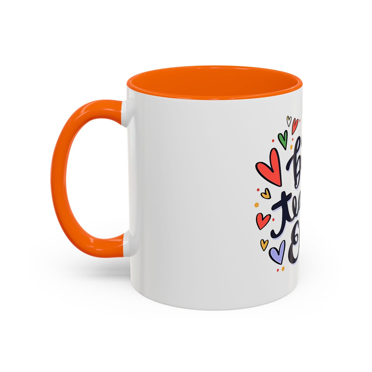 Teacher Appreciation Coffee Mug | Cute Gift for Teachers | Classroom Ceramic Cup | Accent Coffee Mug | 11oz | 15oz