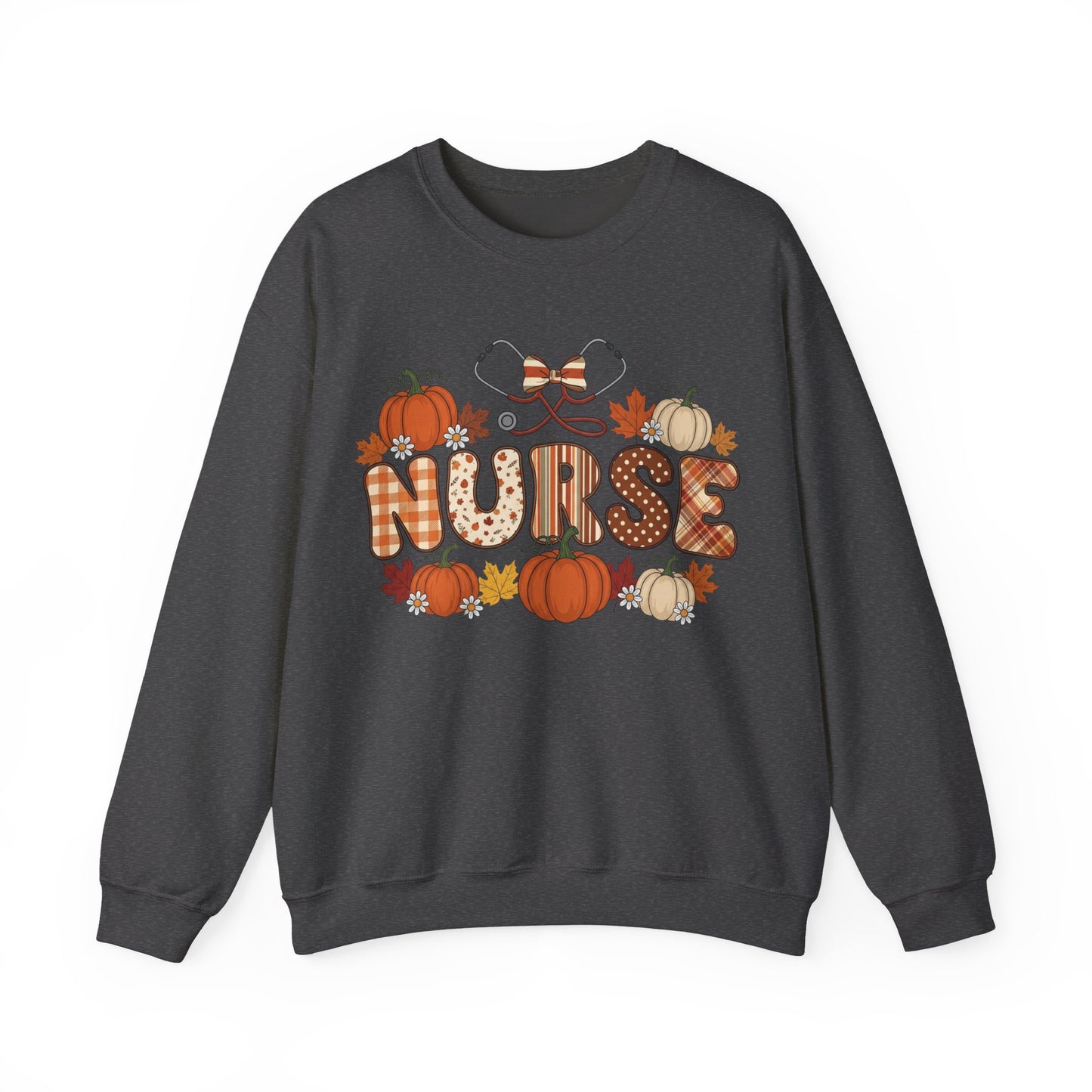 Nurse | Halloween Sweatshirt | Ghost Sweatshirt | Fall Sweatshirt | Pumpkin Sweatshirt | Cozy Sweatshirt | Halloween Top | Halloween Party