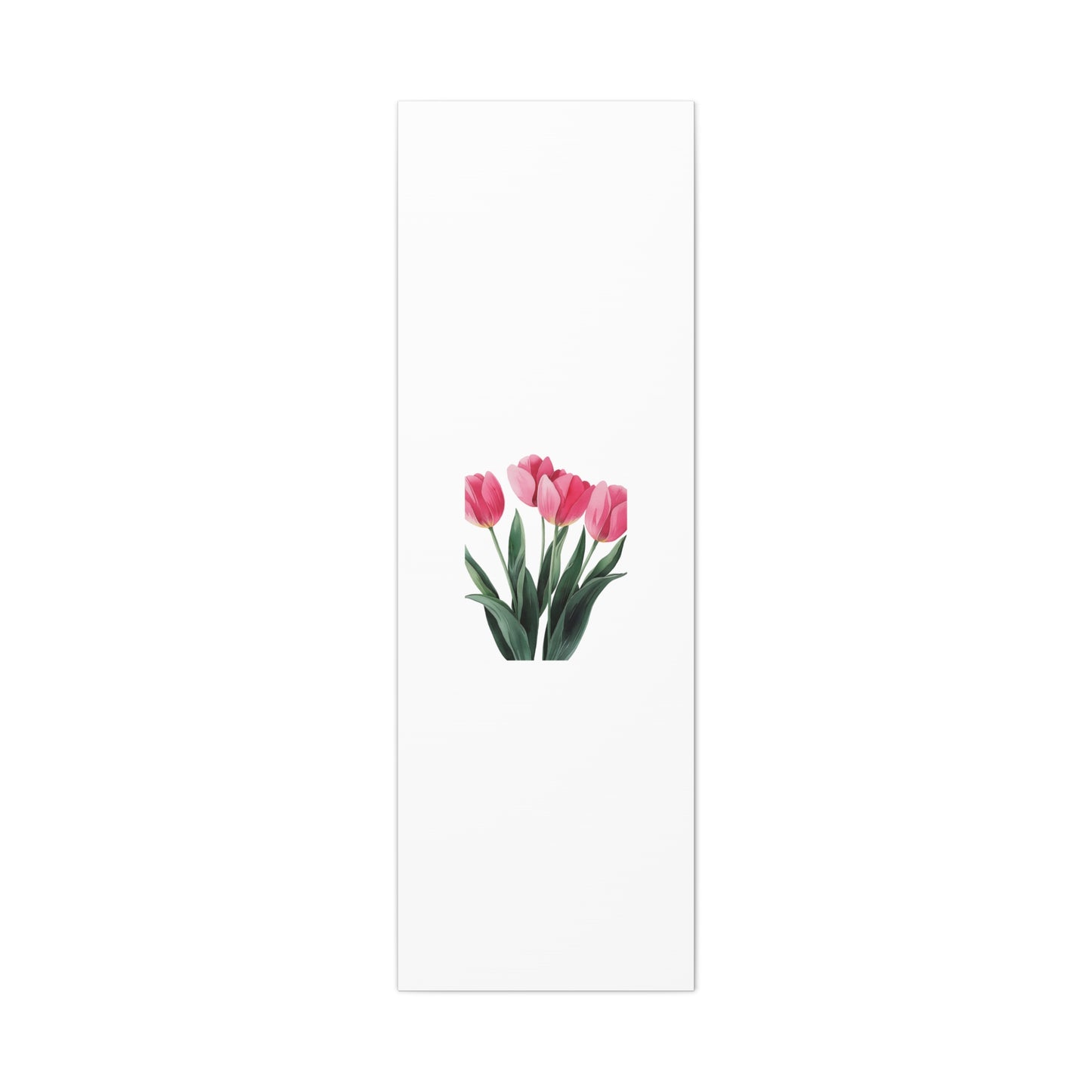 Pink Tulip Bouquet Wall Art Print | Elegant Floral Botanical Decor