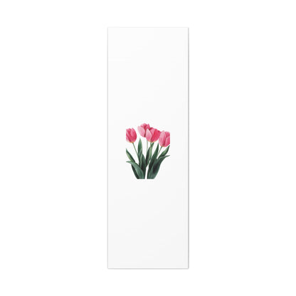 Pink Tulip Bouquet Wall Art Print | Elegant Floral Botanical Decor