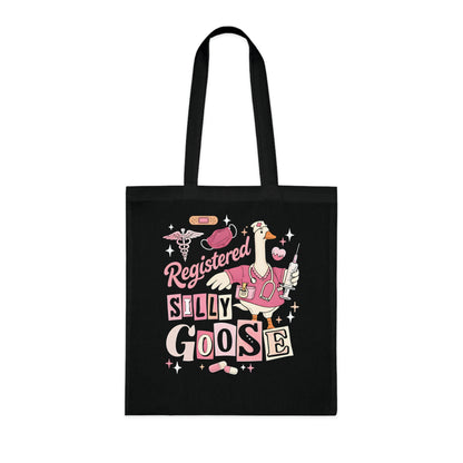 Nurse Tote Bag | Funny Nurse Canvas Tote for Work | Cotton Tote