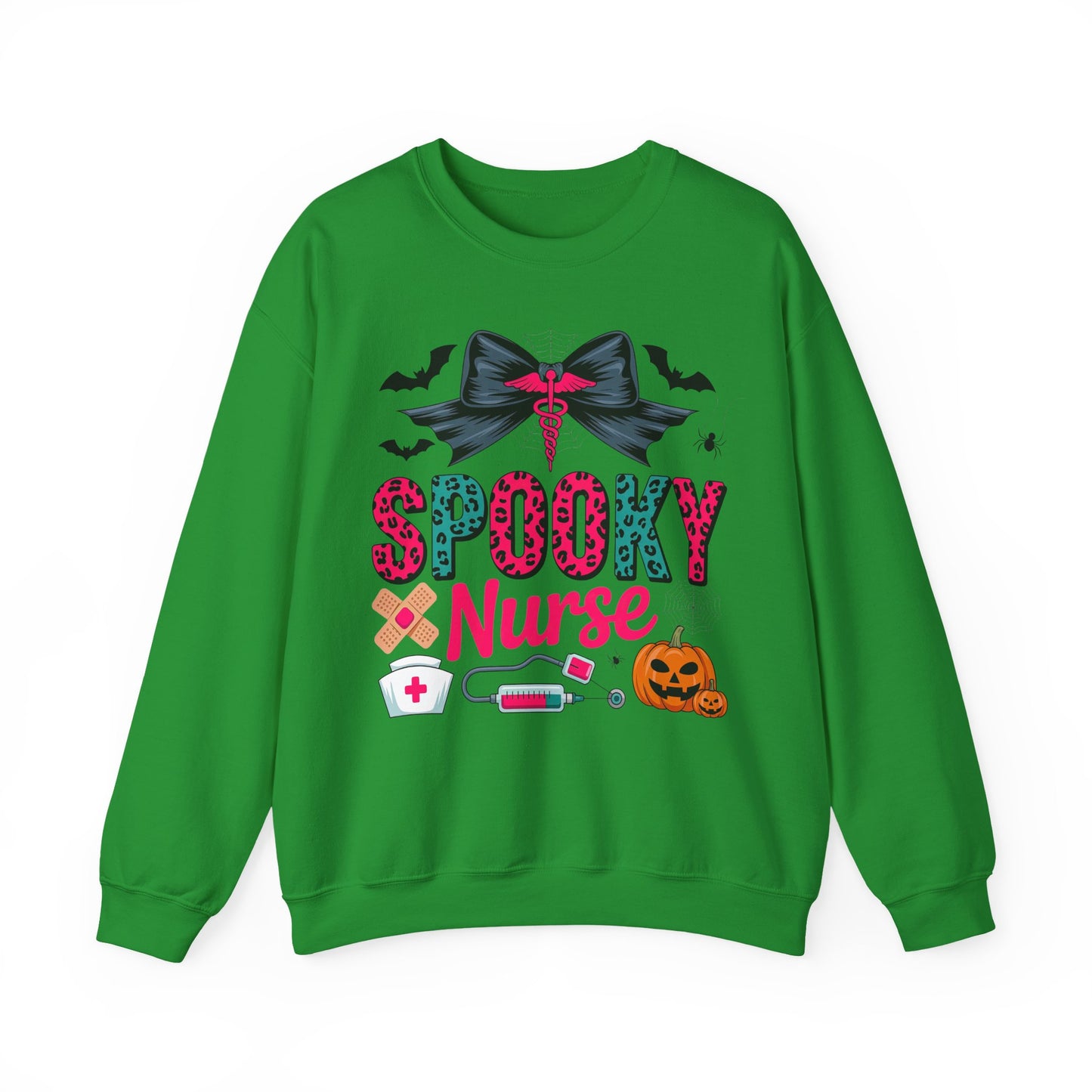 Nurse | Halloween Sweatshirt | Ghost Sweatshirt | Fall Sweatshirt | Pumpkin Sweatshirt | Cozy Sweatshirt | Halloween Top | Halloween Party