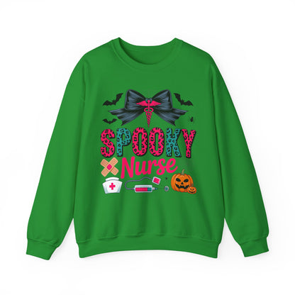 Nurse | Halloween Sweatshirt | Ghost Sweatshirt | Fall Sweatshirt | Pumpkin Sweatshirt | Cozy Sweatshirt | Halloween Top | Halloween Party