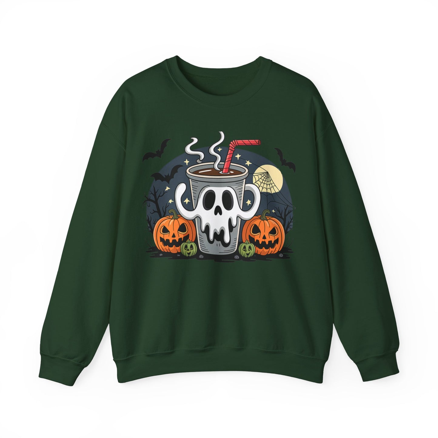 Spooky Sweatshirt | Halloween Sweatshirt | Ghost Sweatshirt | Autumn Sweatshirt | Fall Sweatshirt | Vintage Sweatshirt| Retro Sweatshirt