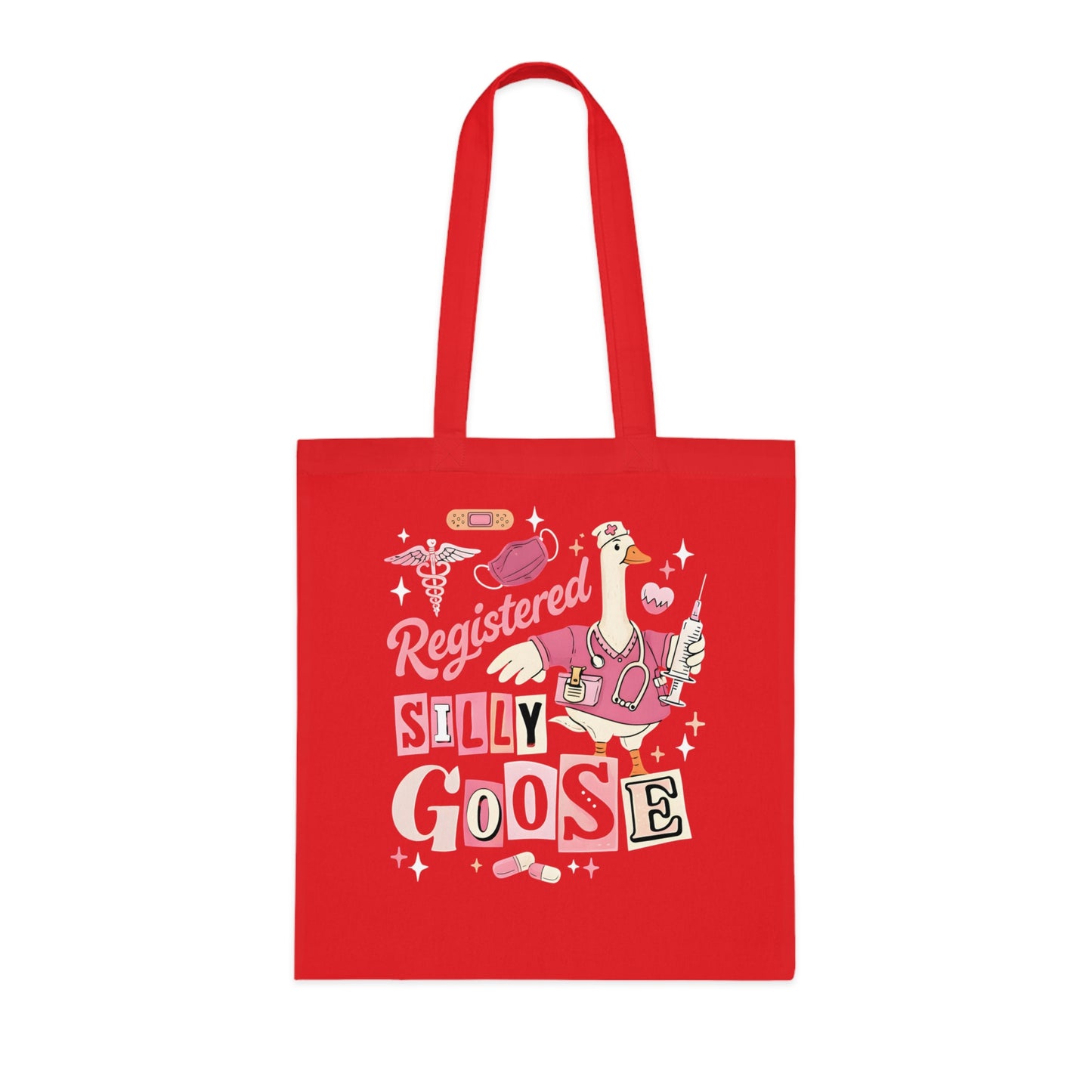 Nurse Tote Bag | Funny Nurse Canvas Tote for Work | Cotton Tote