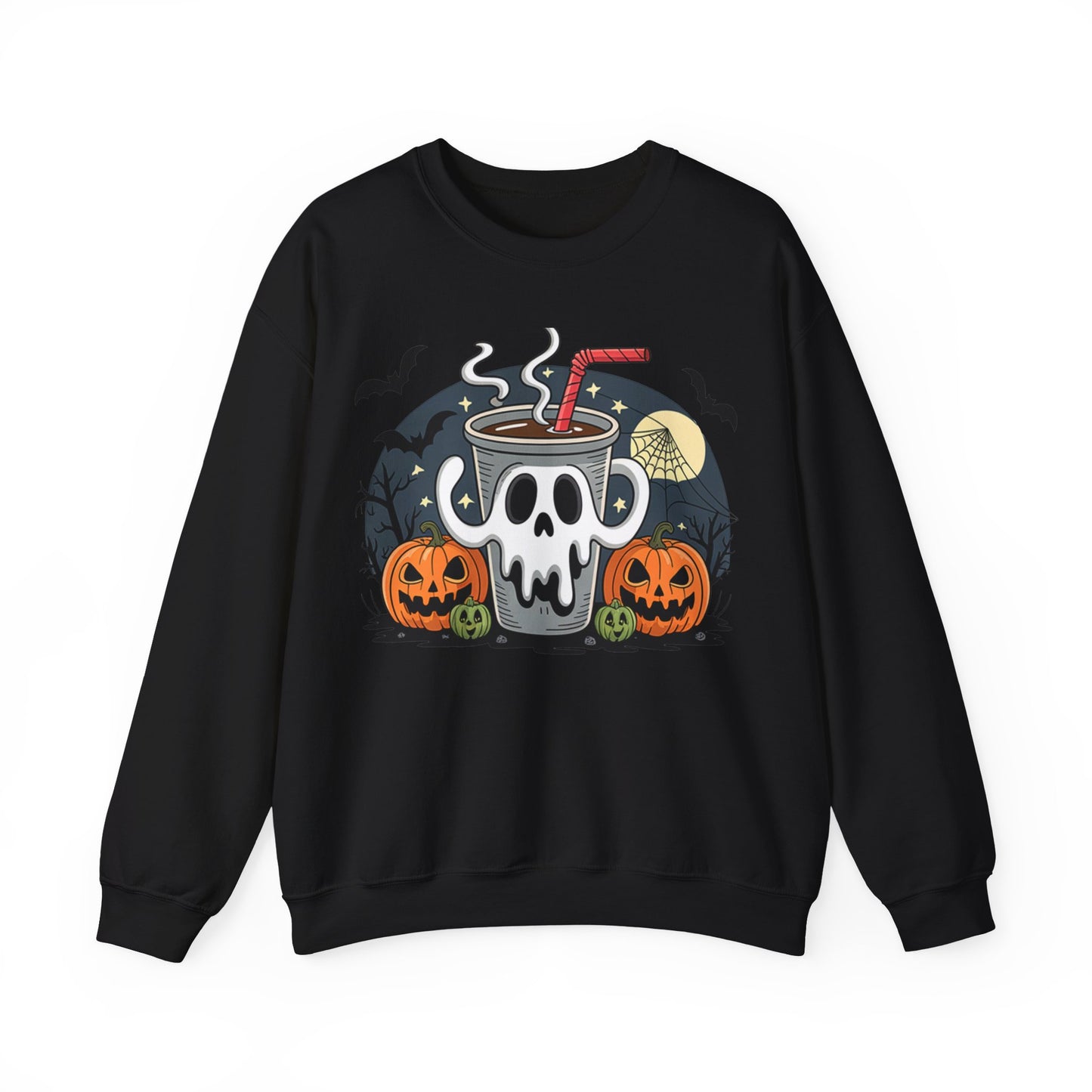 Spooky Sweatshirt | Halloween Sweatshirt | Ghost Sweatshirt | Autumn Sweatshirt | Fall Sweatshirt | Vintage Sweatshirt| Retro Sweatshirt