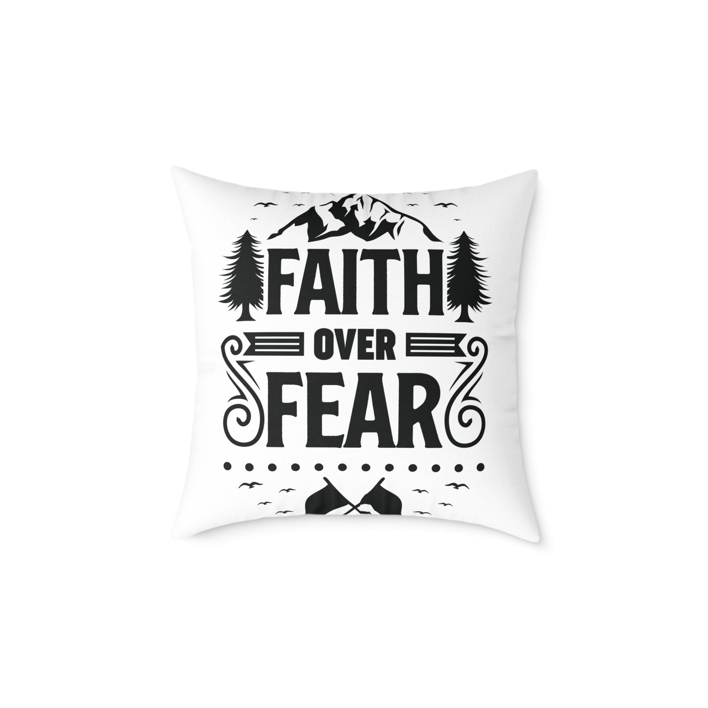 Square Poly Canvas Pillow