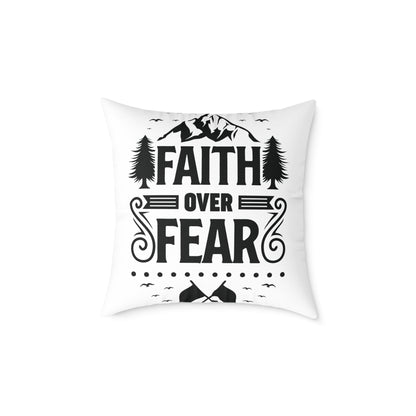 Square Poly Canvas Pillow