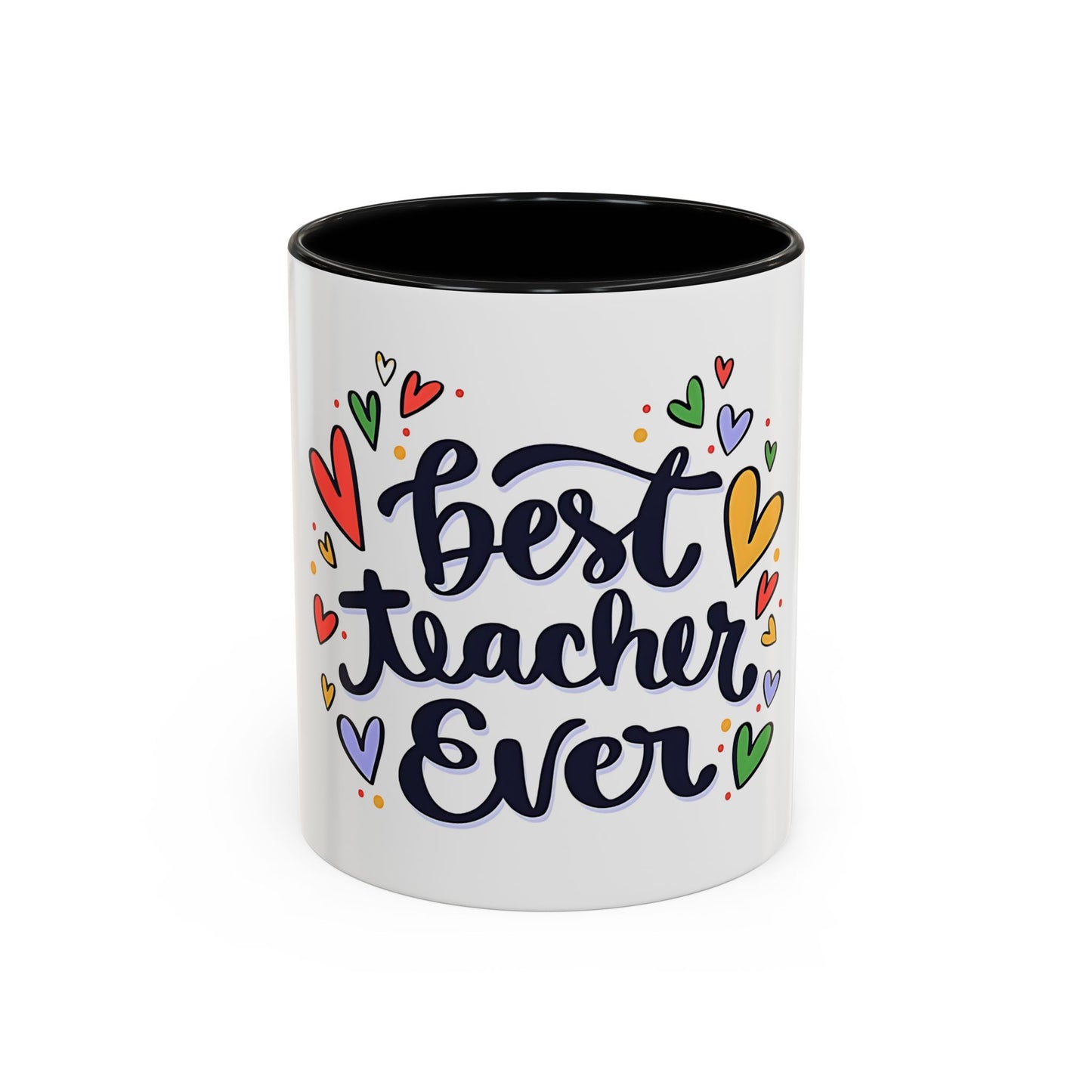 Teacher Appreciation Coffee Mug | Cute Gift for Teachers | Classroom Ceramic Cup | Accent Coffee Mug | 11oz | 15oz
