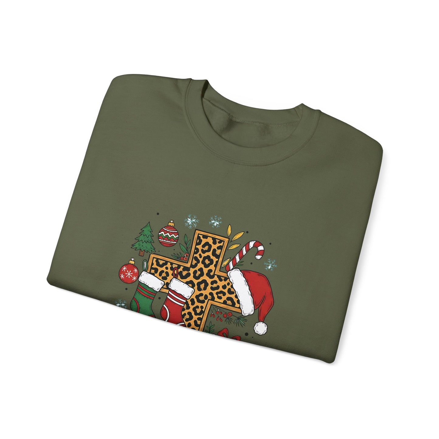 Christian Christmas Sweatshirt | Christmas Gift | Unisex Sweatshirt