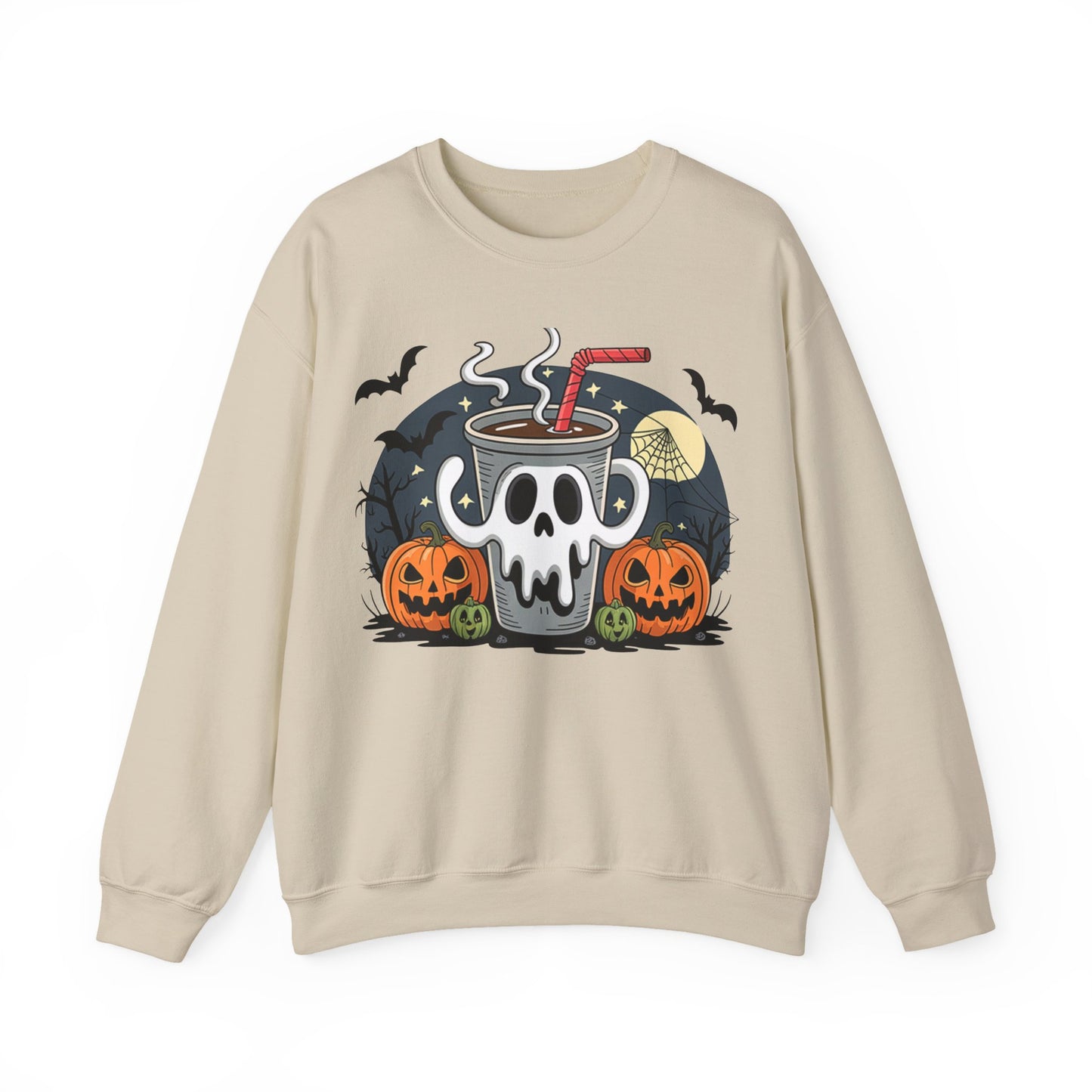 Spooky Sweatshirt | Halloween Sweatshirt | Ghost Sweatshirt | Autumn Sweatshirt | Fall Sweatshirt | Vintage Sweatshirt| Retro Sweatshirt