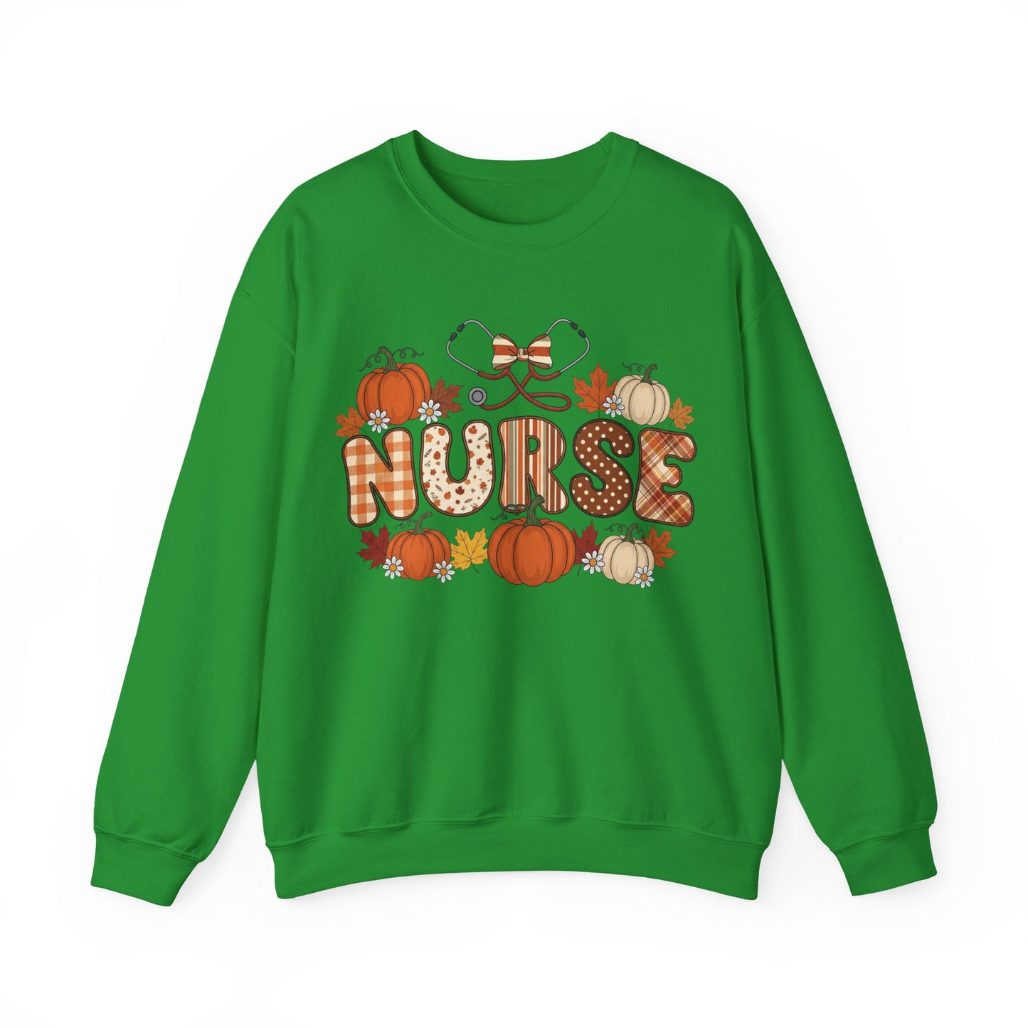 Nurse | Halloween Sweatshirt | Ghost Sweatshirt | Fall Sweatshirt | Pumpkin Sweatshirt | Cozy Sweatshirt | Halloween Top | Halloween Party