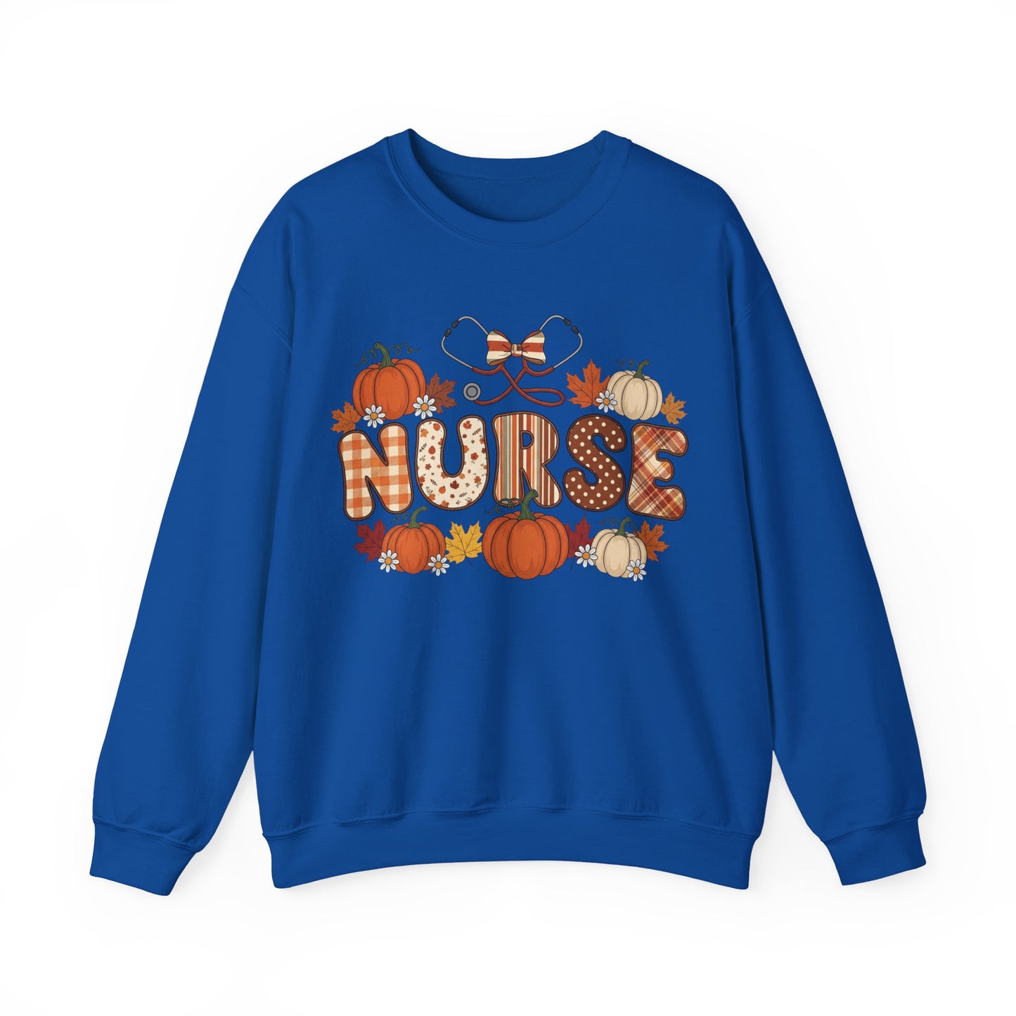 Nurse | Halloween Sweatshirt | Ghost Sweatshirt | Fall Sweatshirt | Pumpkin Sweatshirt | Cozy Sweatshirt | Halloween Top | Halloween Party