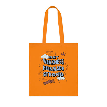 Christian Faith Canvas Tote Bag for Church | Everyday Use Tote | Cotton Tote | Christian Tote Bag