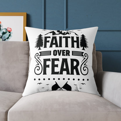 Square Poly Canvas Pillow