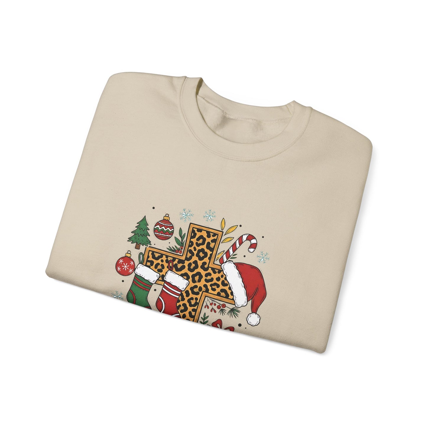 Christian Christmas Sweatshirt | Christmas Gift | Unisex Sweatshirt