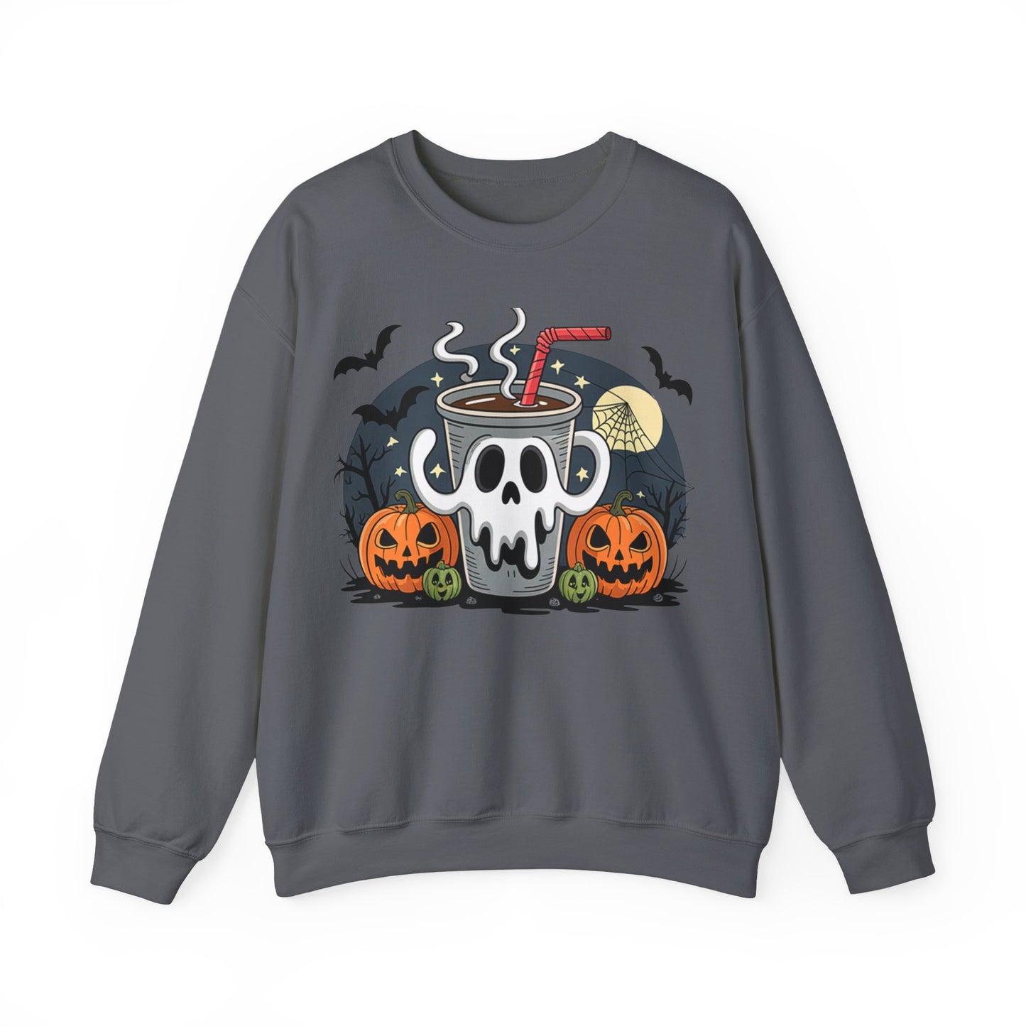 Spooky Sweatshirt | Halloween Sweatshirt | Ghost Sweatshirt | Autumn Sweatshirt | Fall Sweatshirt | Vintage Sweatshirt| Retro Sweatshirt