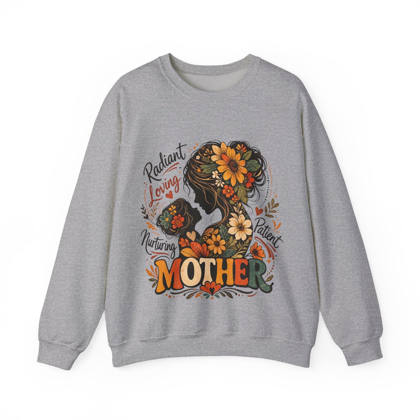 Mother Floral Sweatshirt | Cozy Mom Crewneck | Vintage Motherhood Sweatshirt
