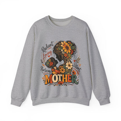 Mother Floral Sweatshirt | Cozy Mom Crewneck | Vintage Motherhood Sweatshirt