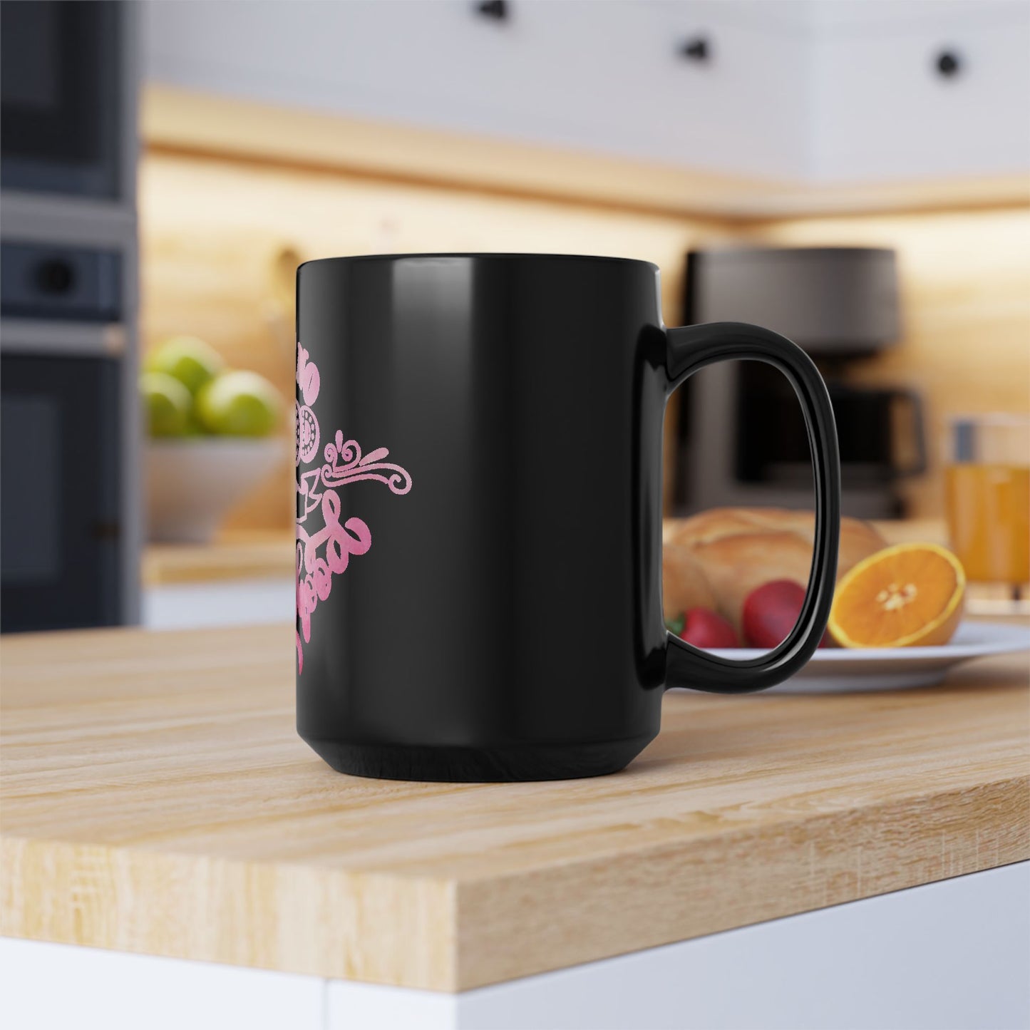 Ain’t No Hood Like Motherhood Mug | Stylish Mom Coffee Cup | Trendy Black Mug  | Gift for Moms | Black Mug  | 11oz | 15oz | Mother's Day