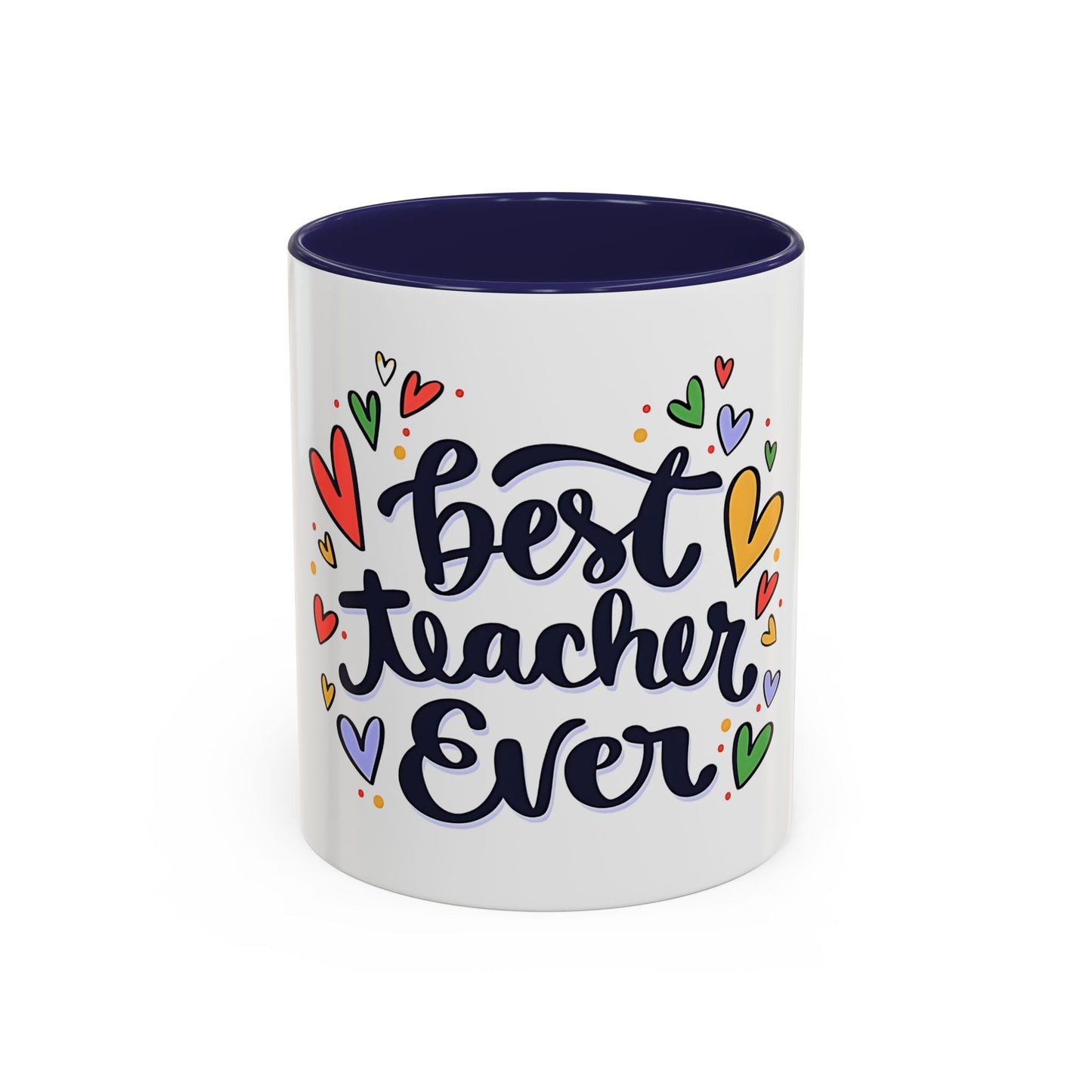 Teacher Appreciation Coffee Mug | Cute Gift for Teachers | Classroom Ceramic Cup | Accent Coffee Mug | 11oz | 15oz