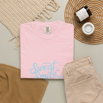 Motivational Mom Fitness Tee | Garment-Dyed T-shirt