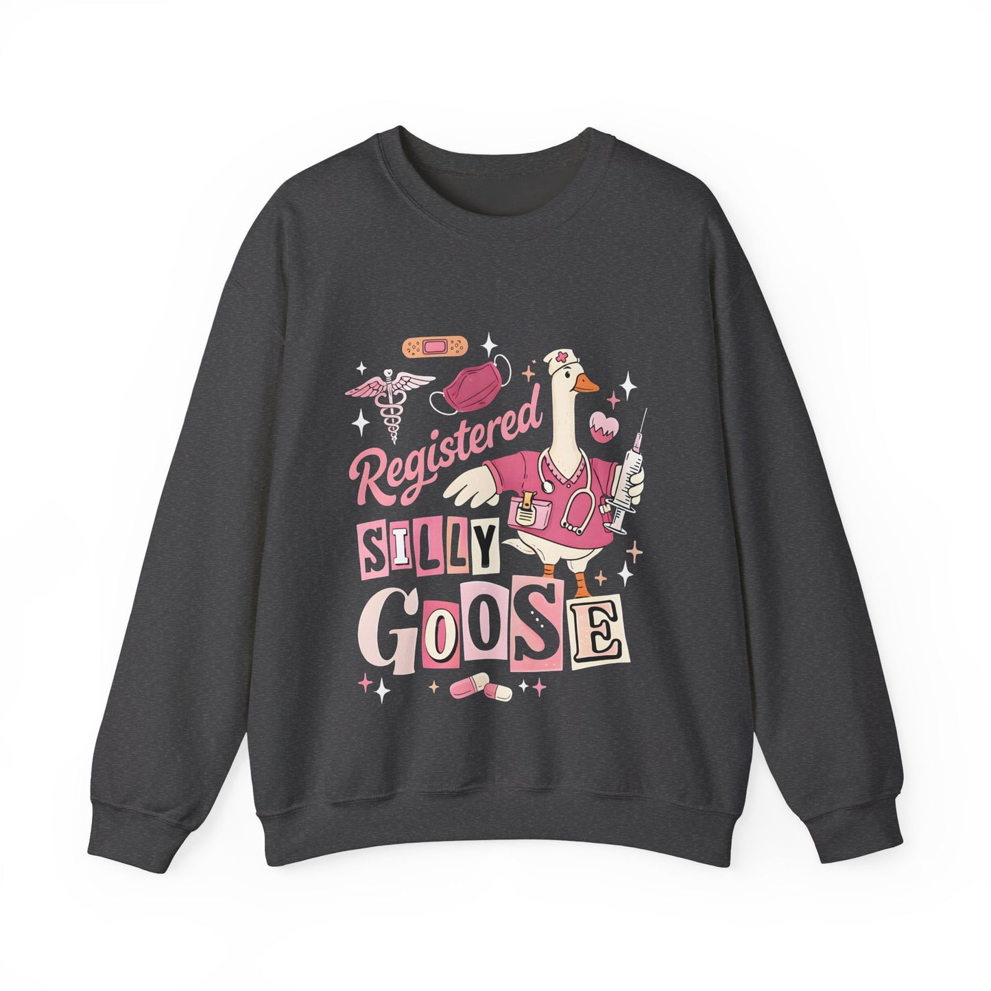 Funny Nurse Crewneck | Cute Nursing Sweatshirt | Healthcare Worker Gift | Unisex Sweatshirt