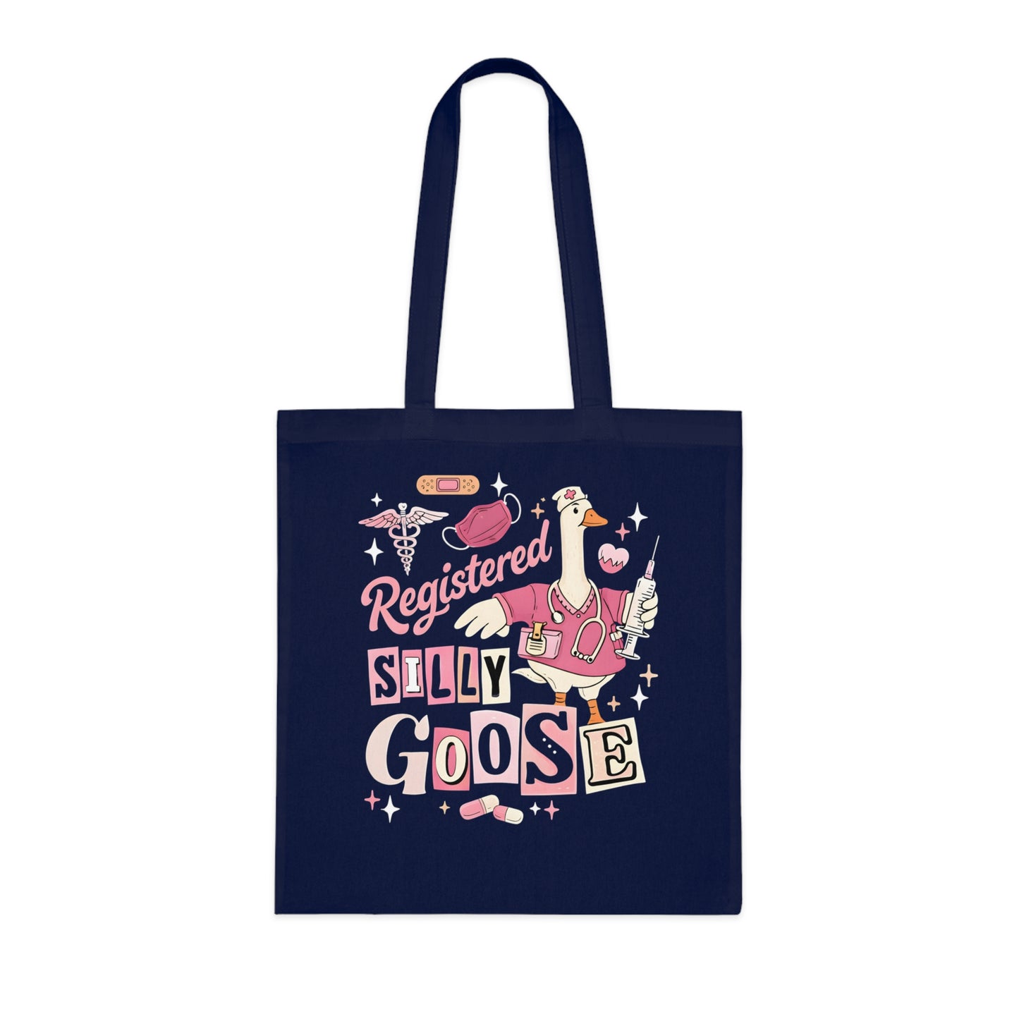 Nurse Tote Bag | Funny Nurse Canvas Tote for Work | Cotton Tote