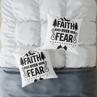 Square Poly Canvas Pillow
