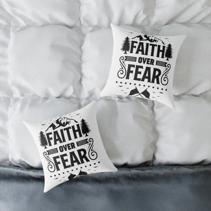 Square Poly Canvas Pillow