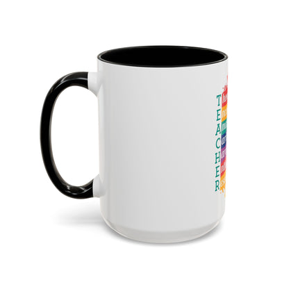 Teacher Appreciation Mug | Inspirational Teacher Gift Coffee Cup |  Classroom Desk Mug for Educators | Teacher Appreciation Coffee Mug | Colorful Acrostic |  Thoughtful | Encouraging | Amazing| 11oz...