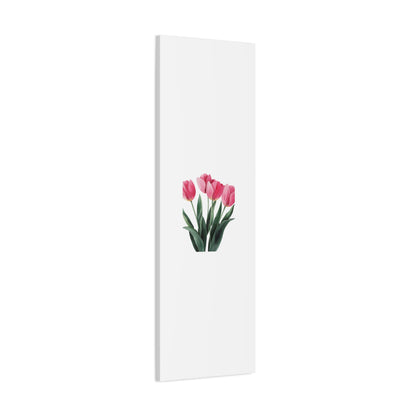 Pink Tulip Bouquet Wall Art Print | Elegant Floral Botanical Decor