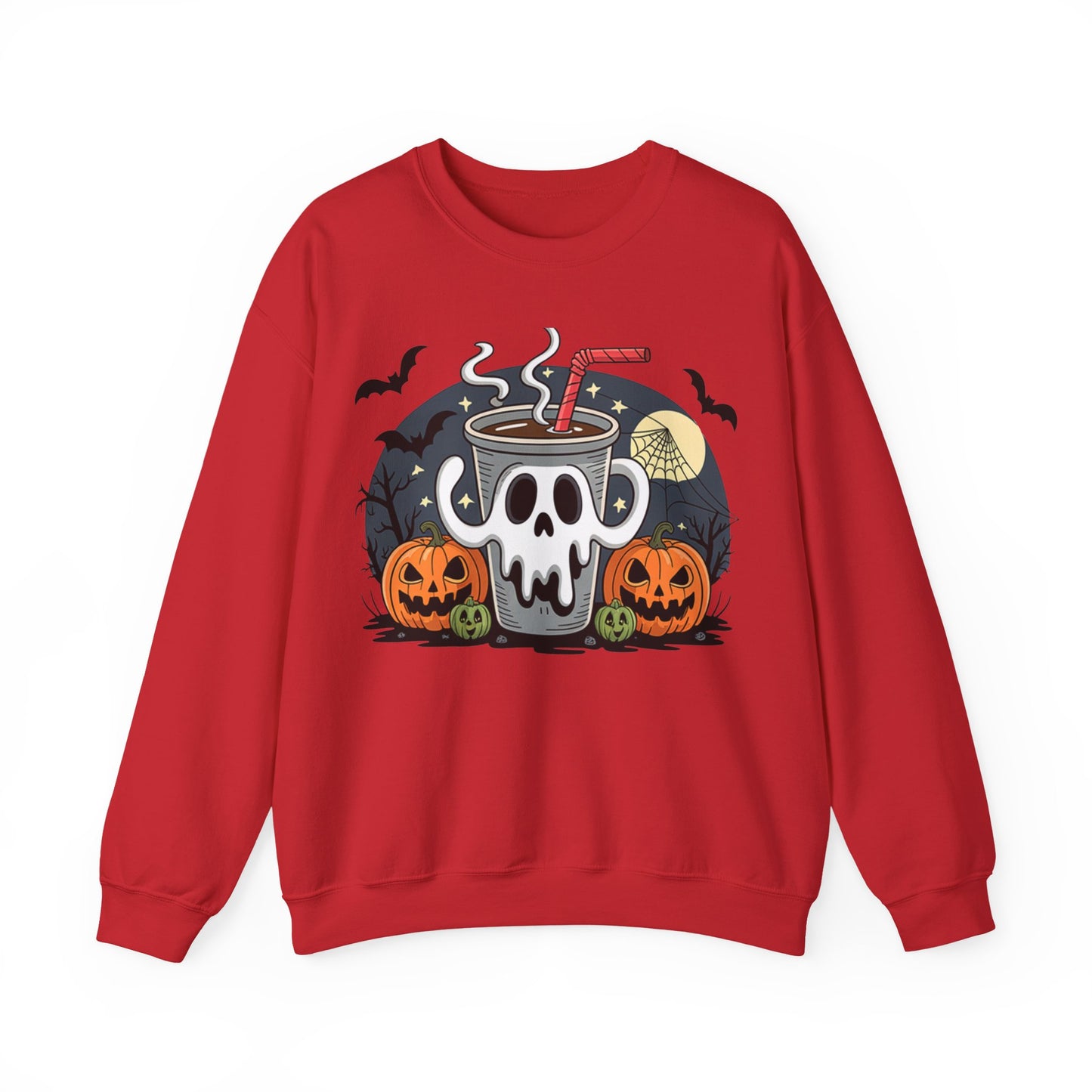 Spooky Sweatshirt | Halloween Sweatshirt | Ghost Sweatshirt | Autumn Sweatshirt | Fall Sweatshirt | Vintage Sweatshirt| Retro Sweatshirt
