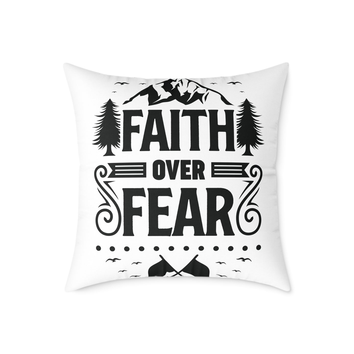 Square Poly Canvas Pillow