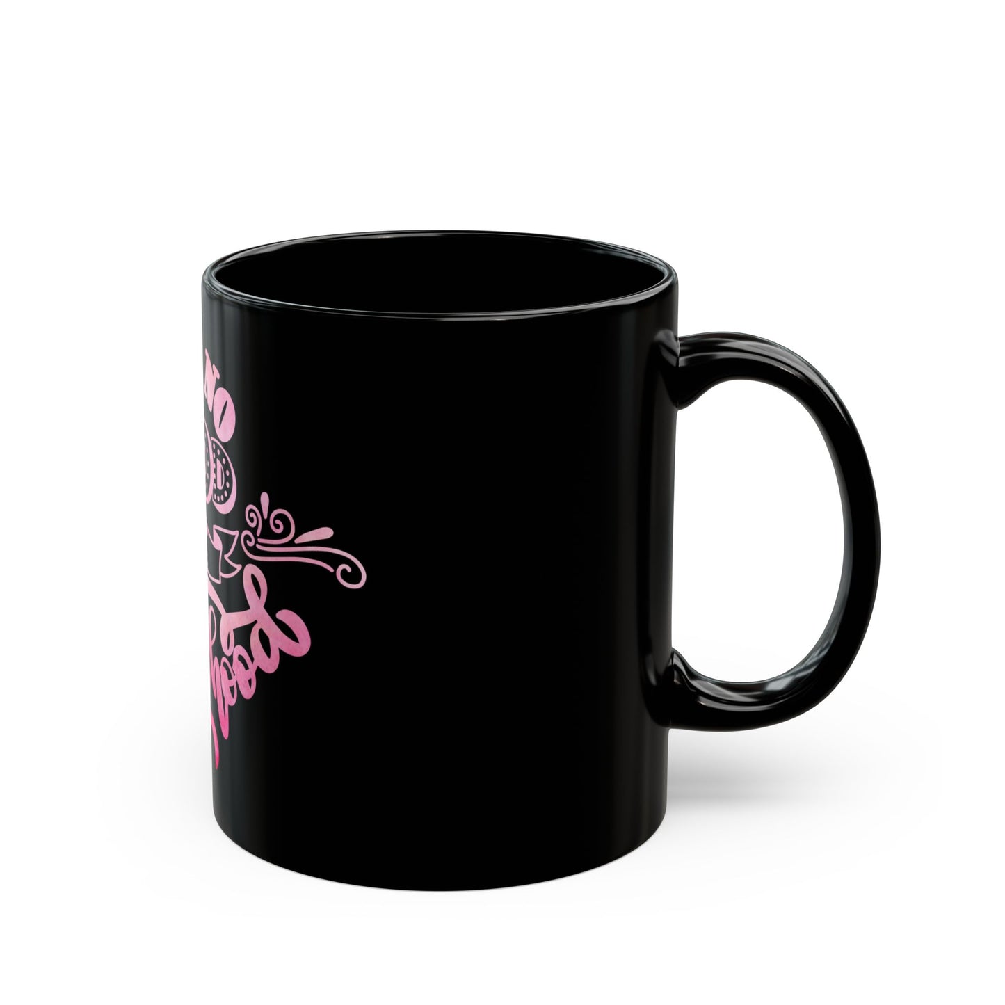 Ain’t No Hood Like Motherhood Mug | Stylish Mom Coffee Cup | Trendy Black Mug  | Gift for Moms | Black Mug  | 11oz | 15oz | Mother's Day