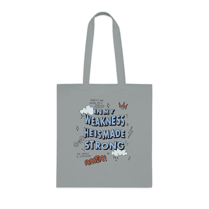 Christian Faith Canvas Tote Bag for Church | Everyday Use Tote | Cotton Tote | Christian Tote Bag